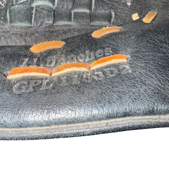 Mizuno Youth MVP Flex Bridge Baseball Glove 11.5" Black Brown Leather RHT - Picture 8 of 8